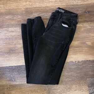 Black jeggings